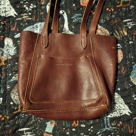 Portland Leather Handbags - Portland Leather Rich Brown Shoulder Bag